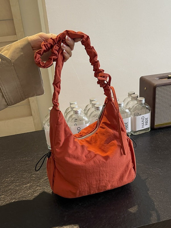 Canvas Shoulder Cotton-padded Casual Messenger Bag