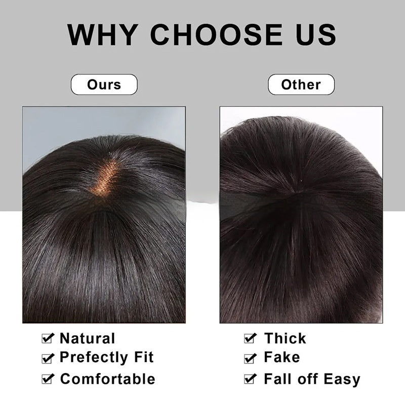 Bobo Real Human Hair Front Lace Wig