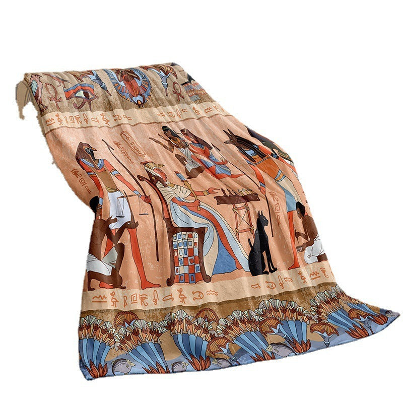 IndiSoft™ Flannel Printed Blanket