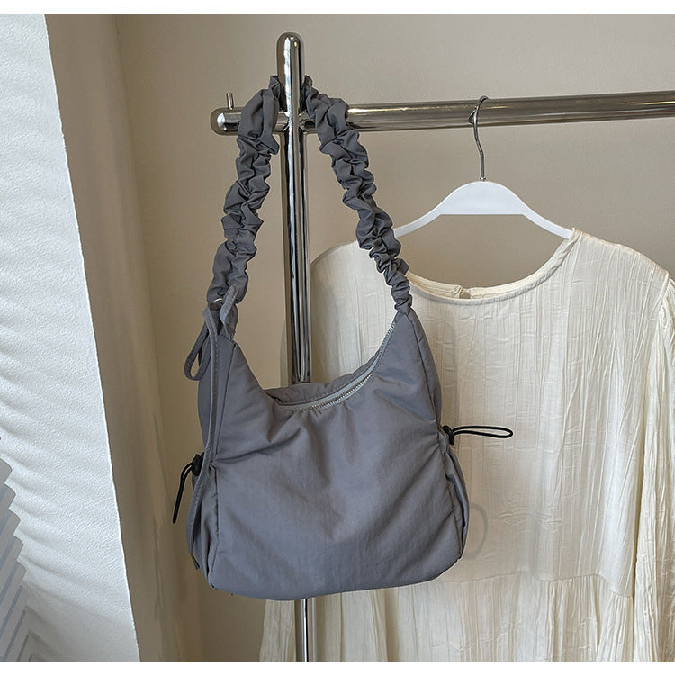 Canvas Shoulder Cotton-padded Casual Messenger Bag