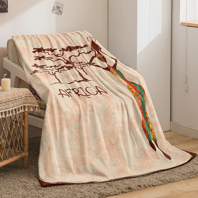 IndiSoft™ Flannel Printed Blanket