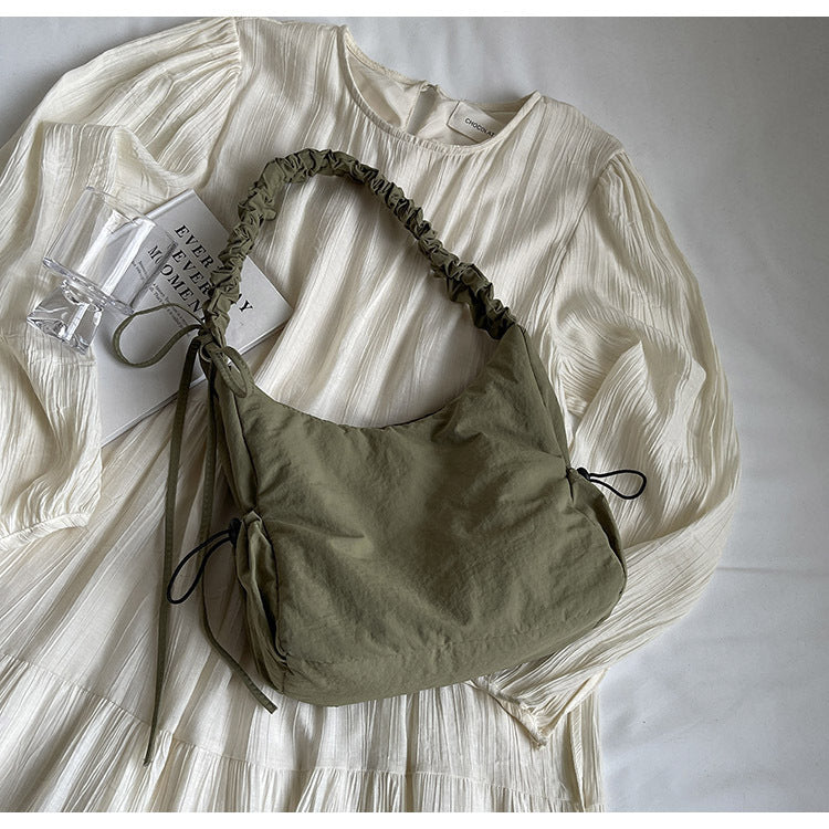 Canvas Shoulder Cotton-padded Casual Messenger Bag