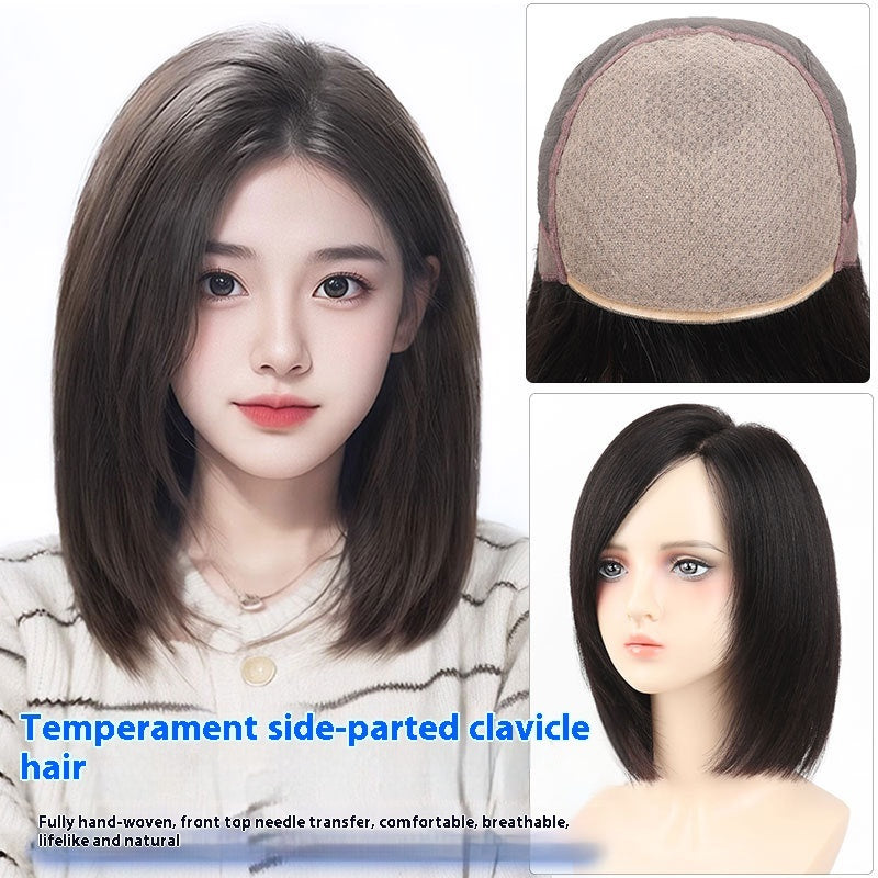 Wig Female Full Human Hair Wig