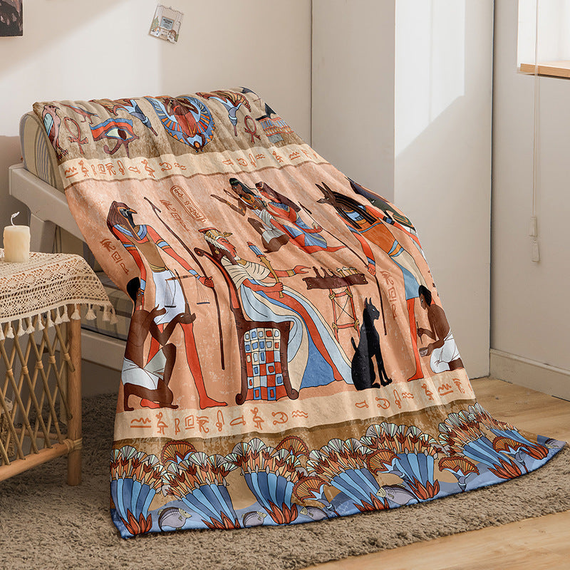 IndiSoft™ Flannel Printed Blanket