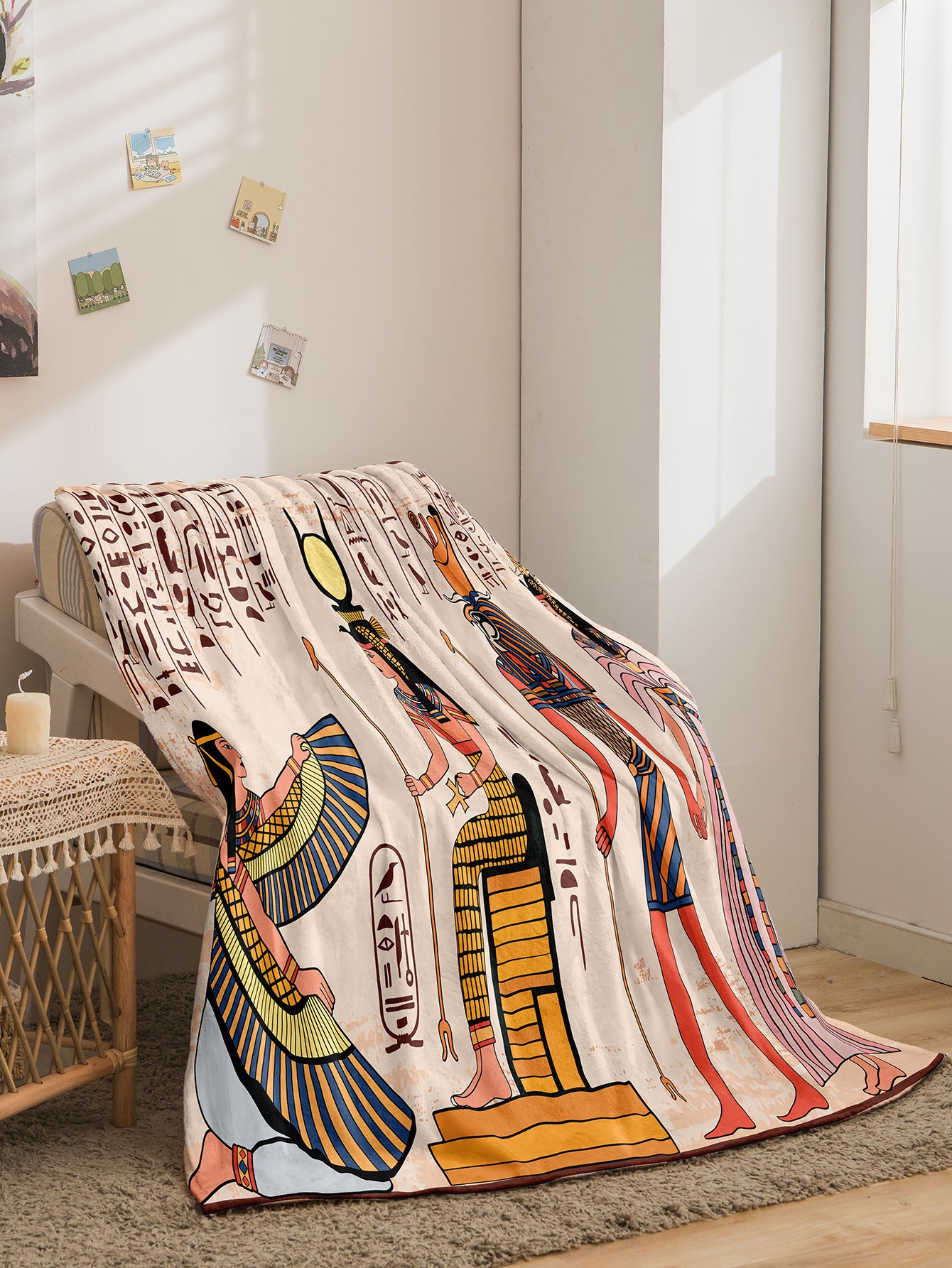 IndiSoft™ Flannel Printed Blanket