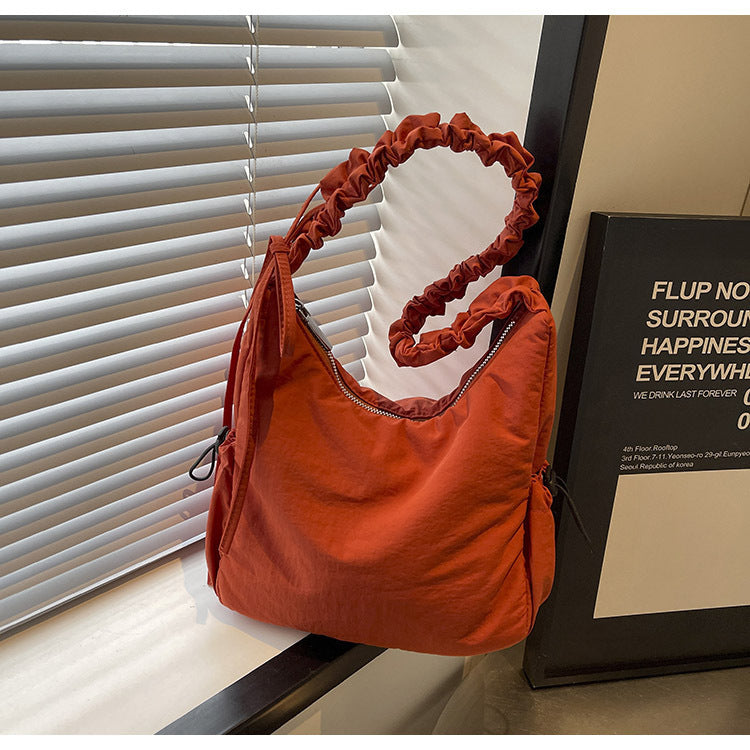 Canvas Shoulder Cotton-padded Casual Messenger Bag