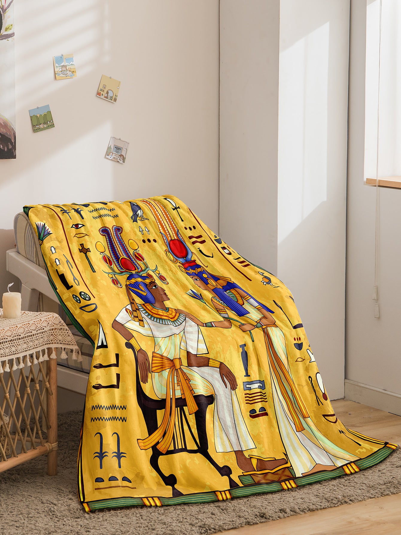 IndiSoft™ Flannel Printed Blanket