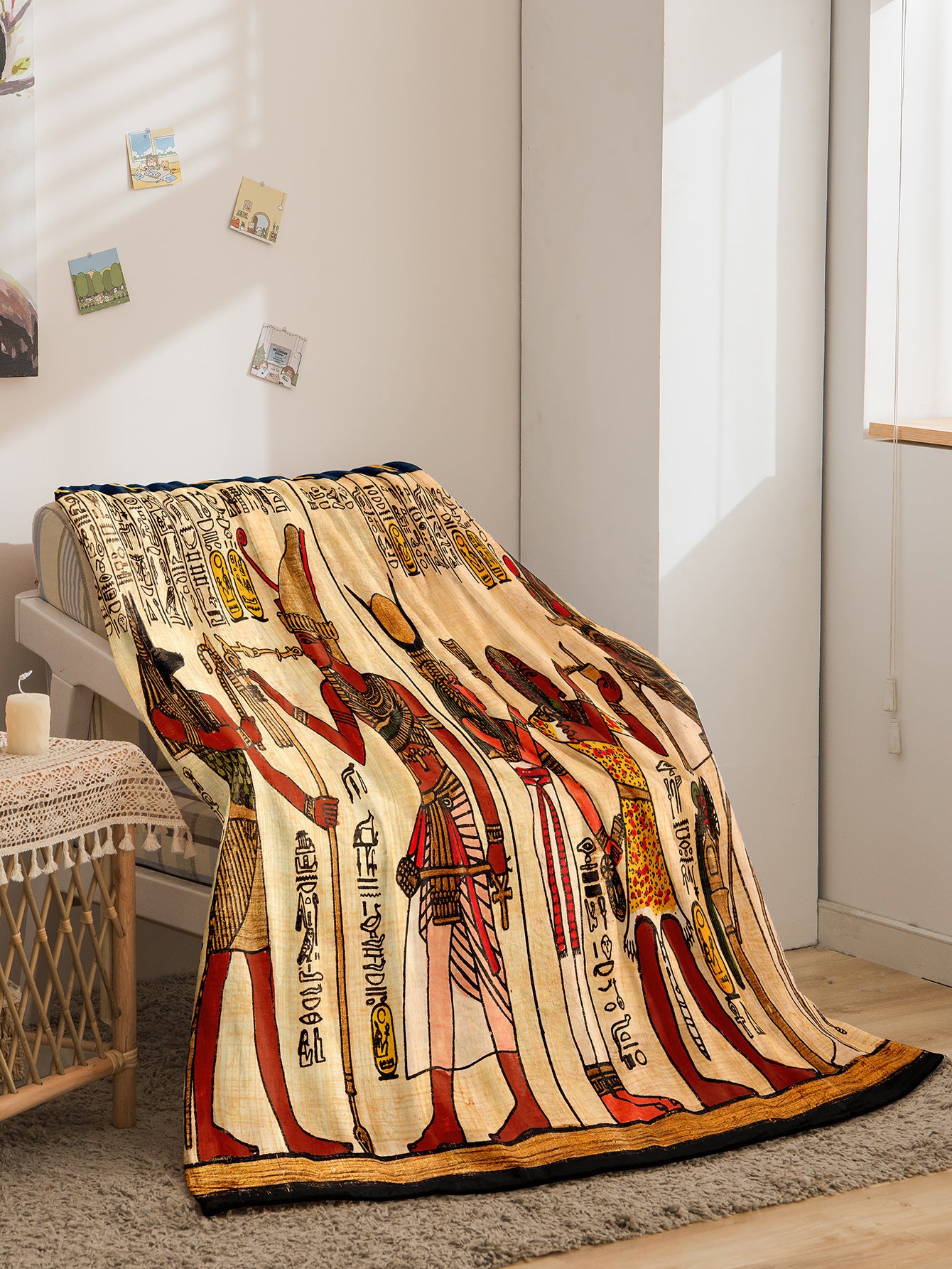 IndiSoft™ Flannel Printed Blanket